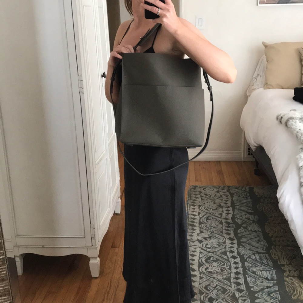 AllSaints Mast Tote in dark grey, BRAND NEW! - Picture 2 of 8